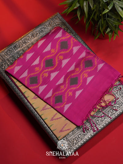 Pale Yellow Soft Silk Saree
