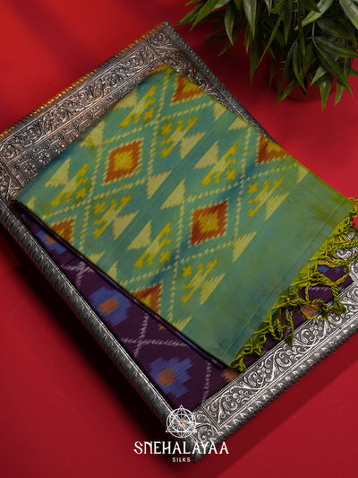 Purple Soft Silk Saree