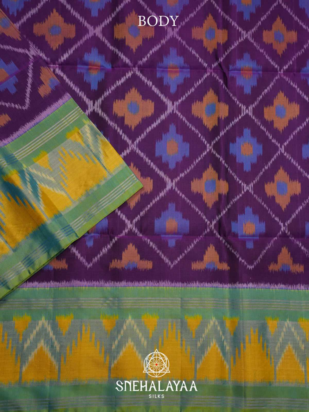 Purple Soft Silk Saree