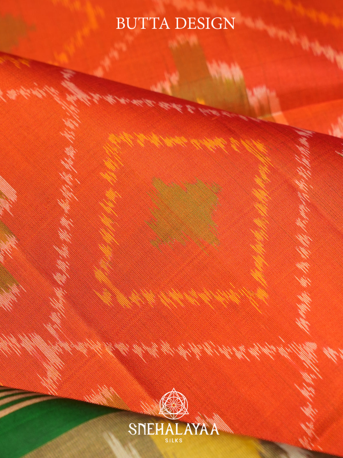 Orange Soft Silk Saree