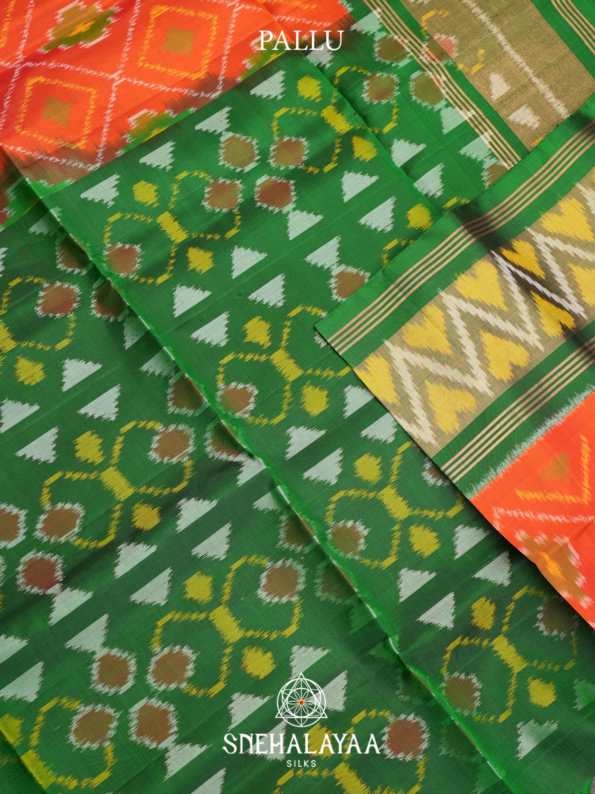 Orange Soft Silk Saree