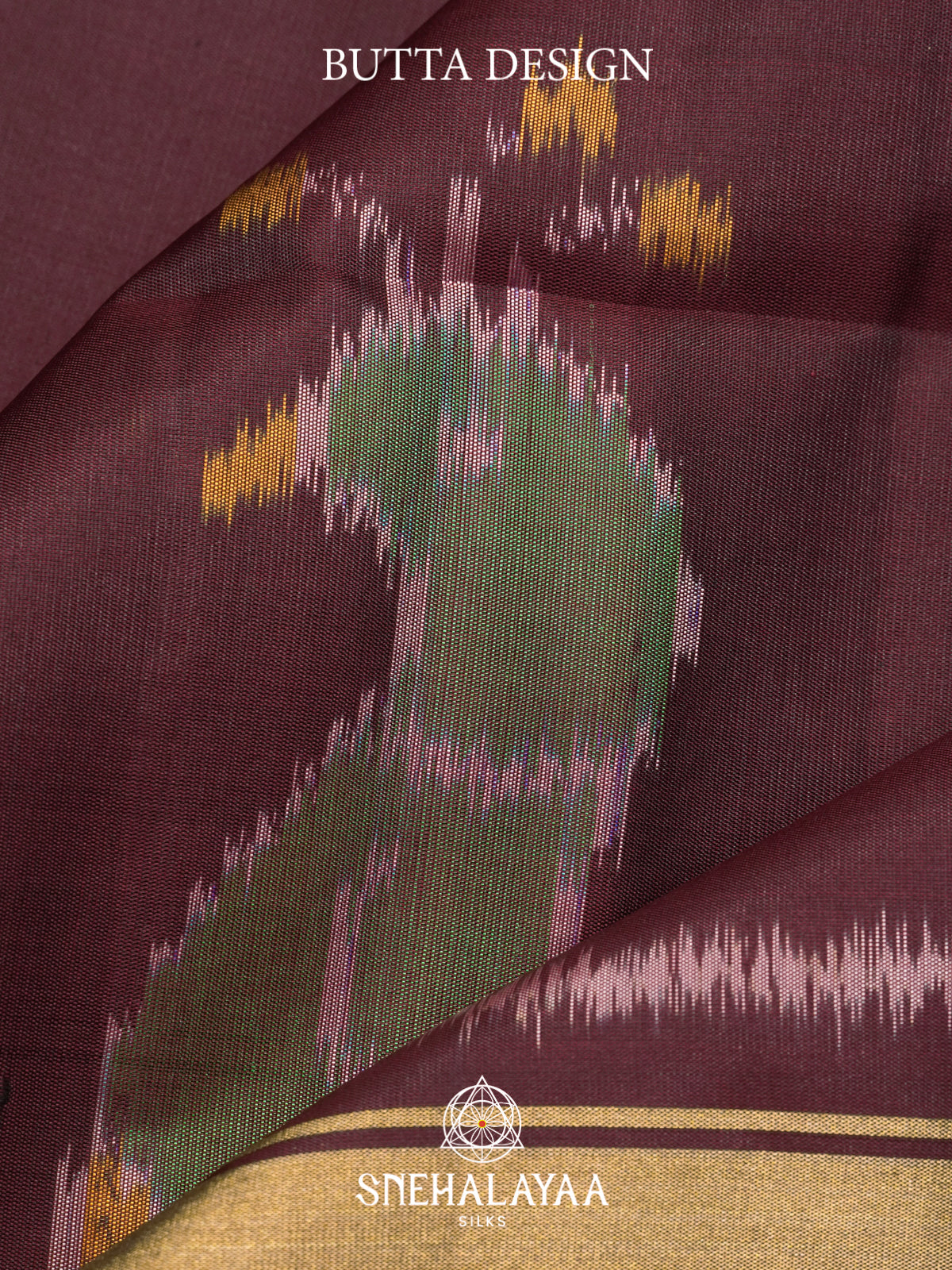 Burgundy Soft Silk Saree