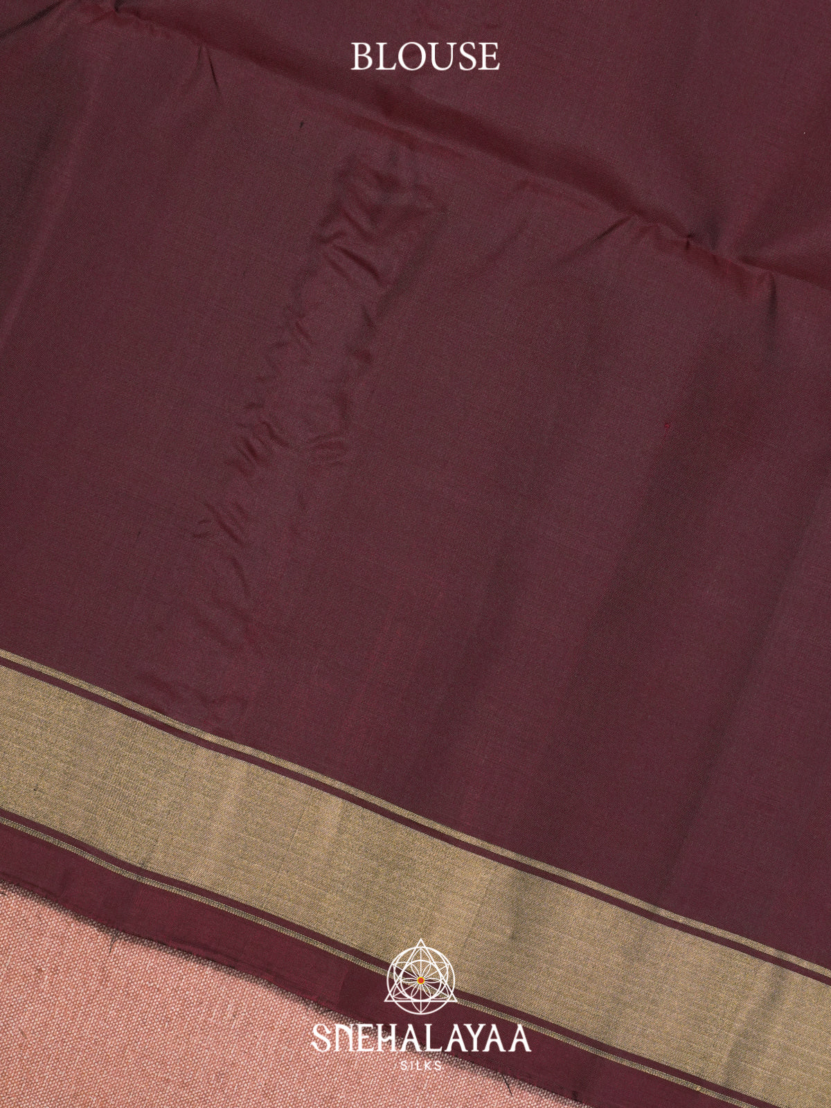 Burgundy Soft Silk Saree