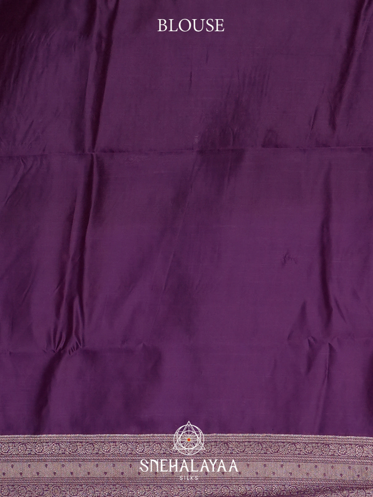 Lilac Dupion Silk Saree