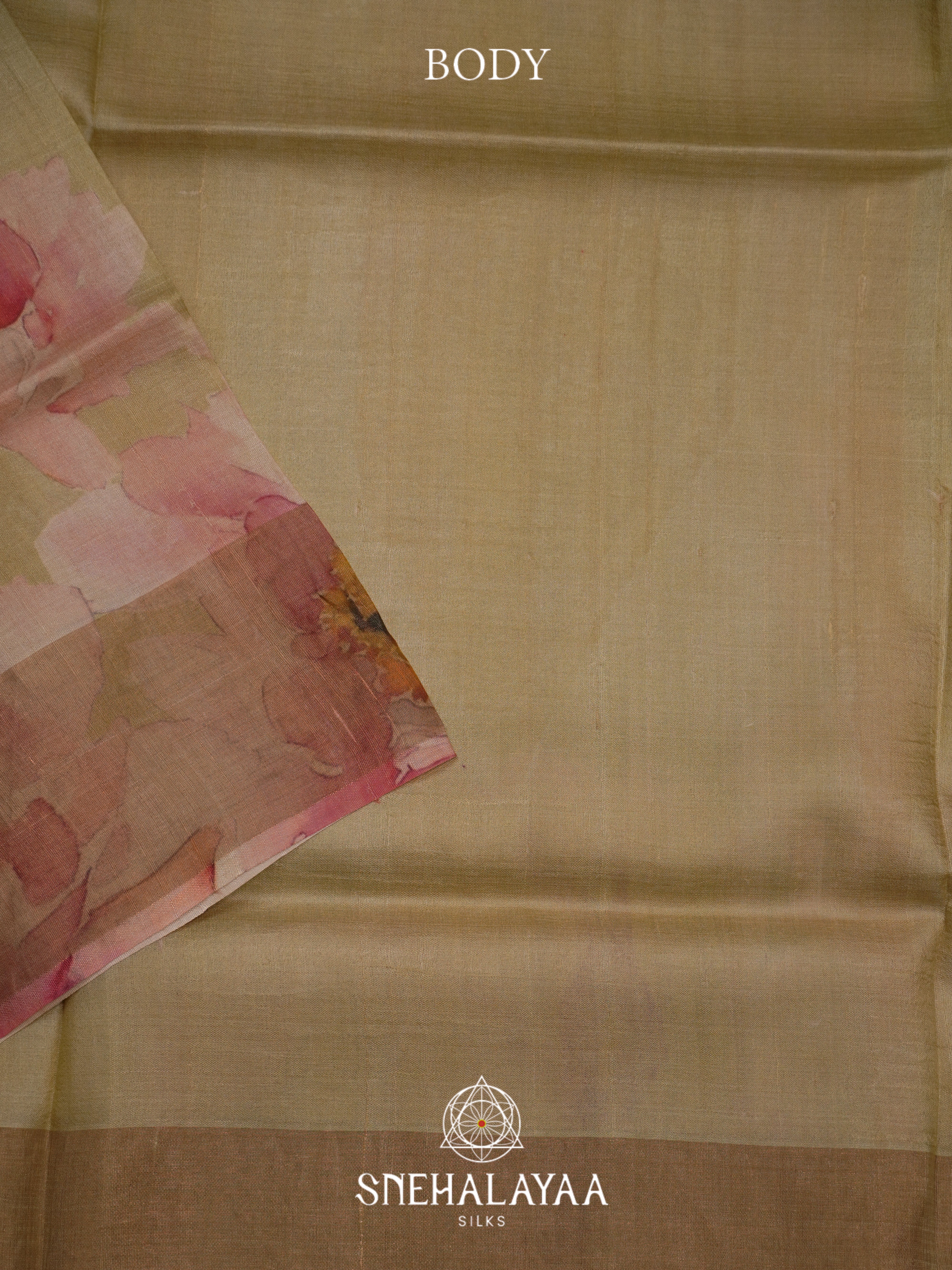 Green Tussar Saree