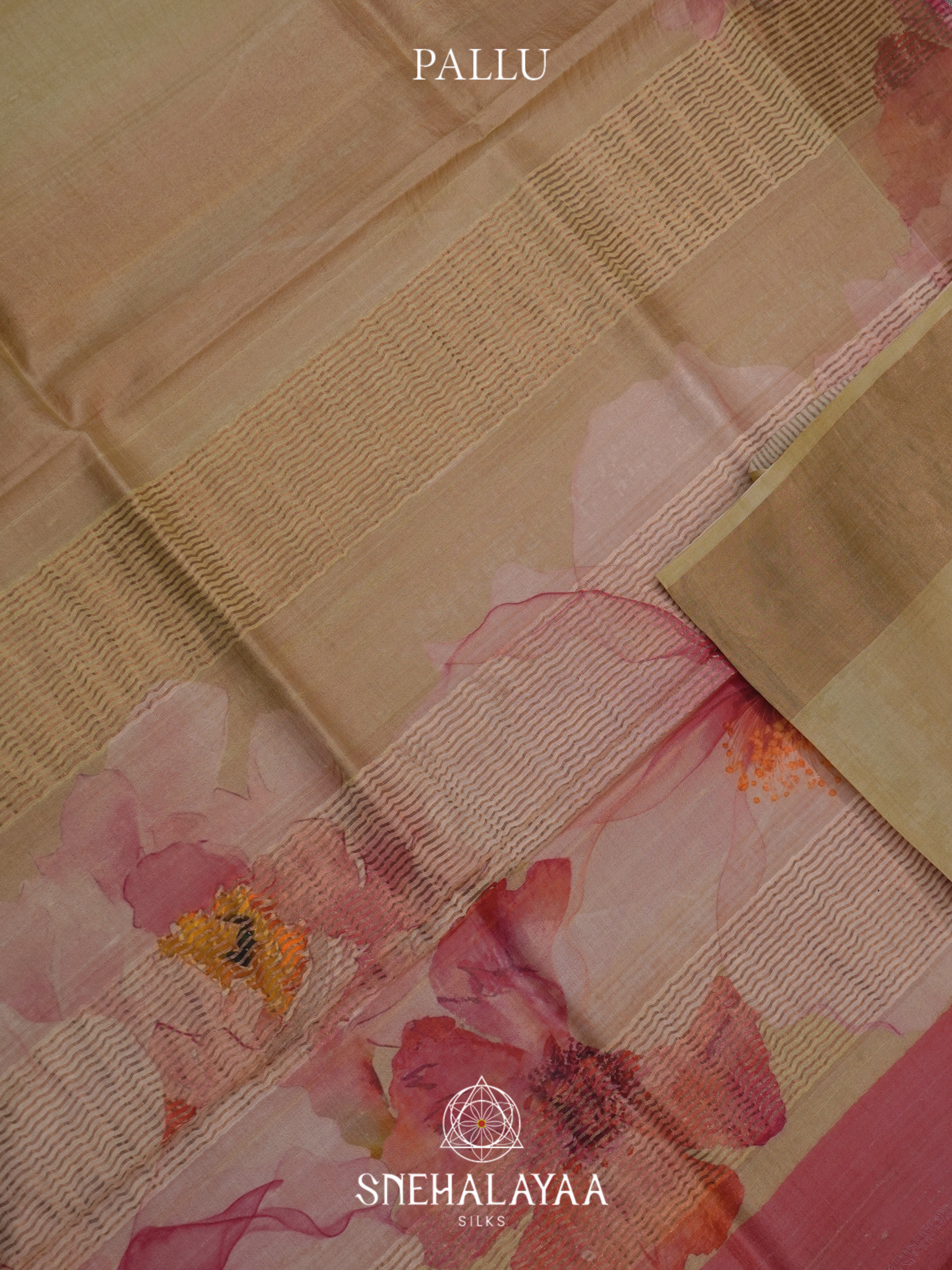 Green Tussar Saree