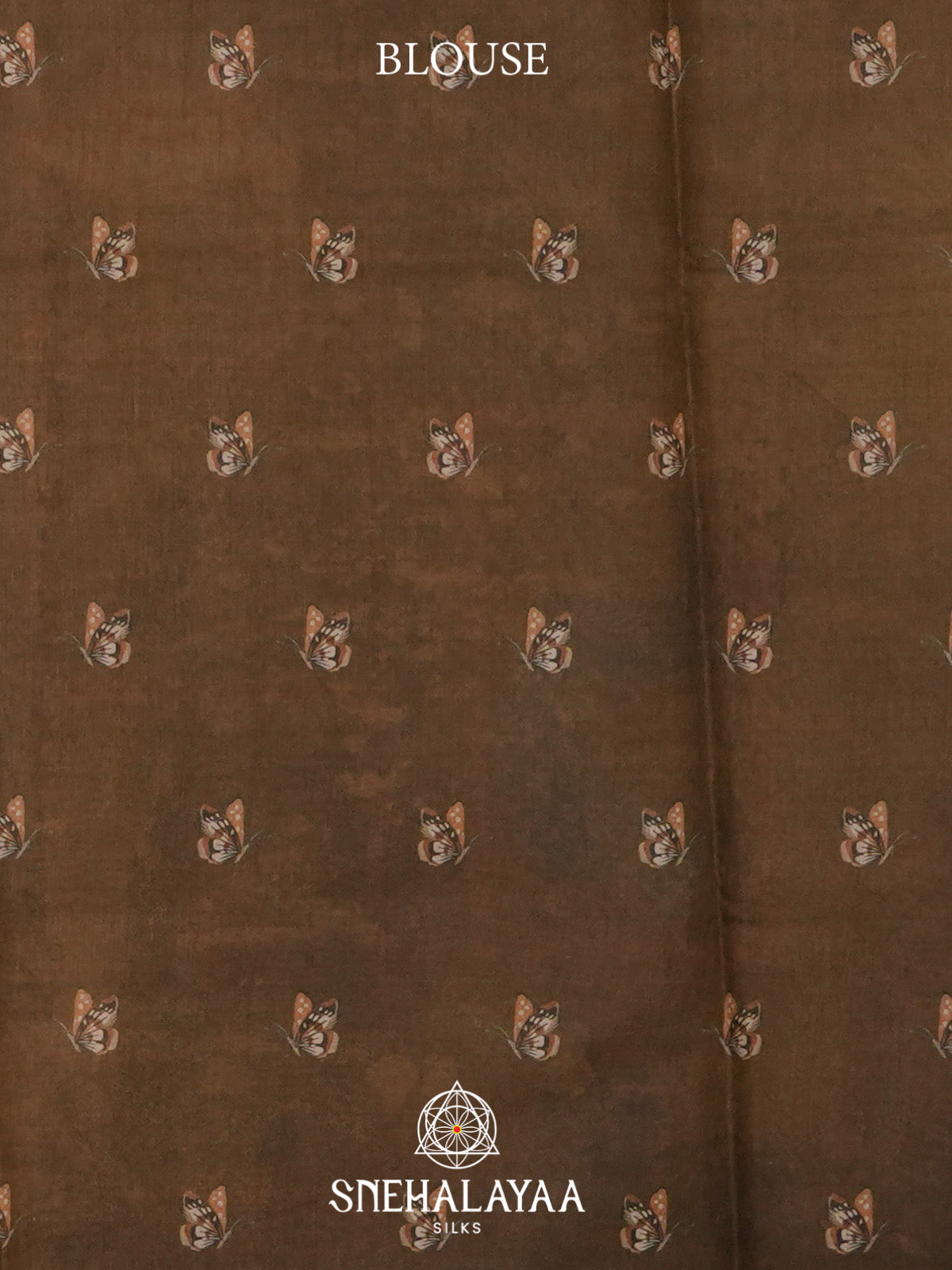 Olive Green Tussar Saree