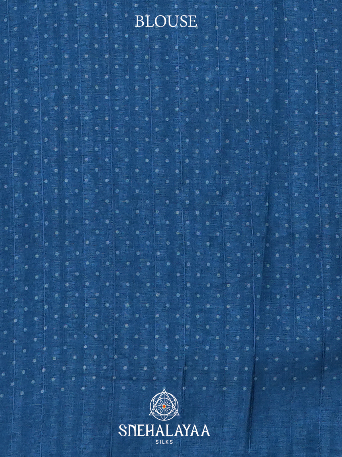 Peacock Blue Tussar Saree