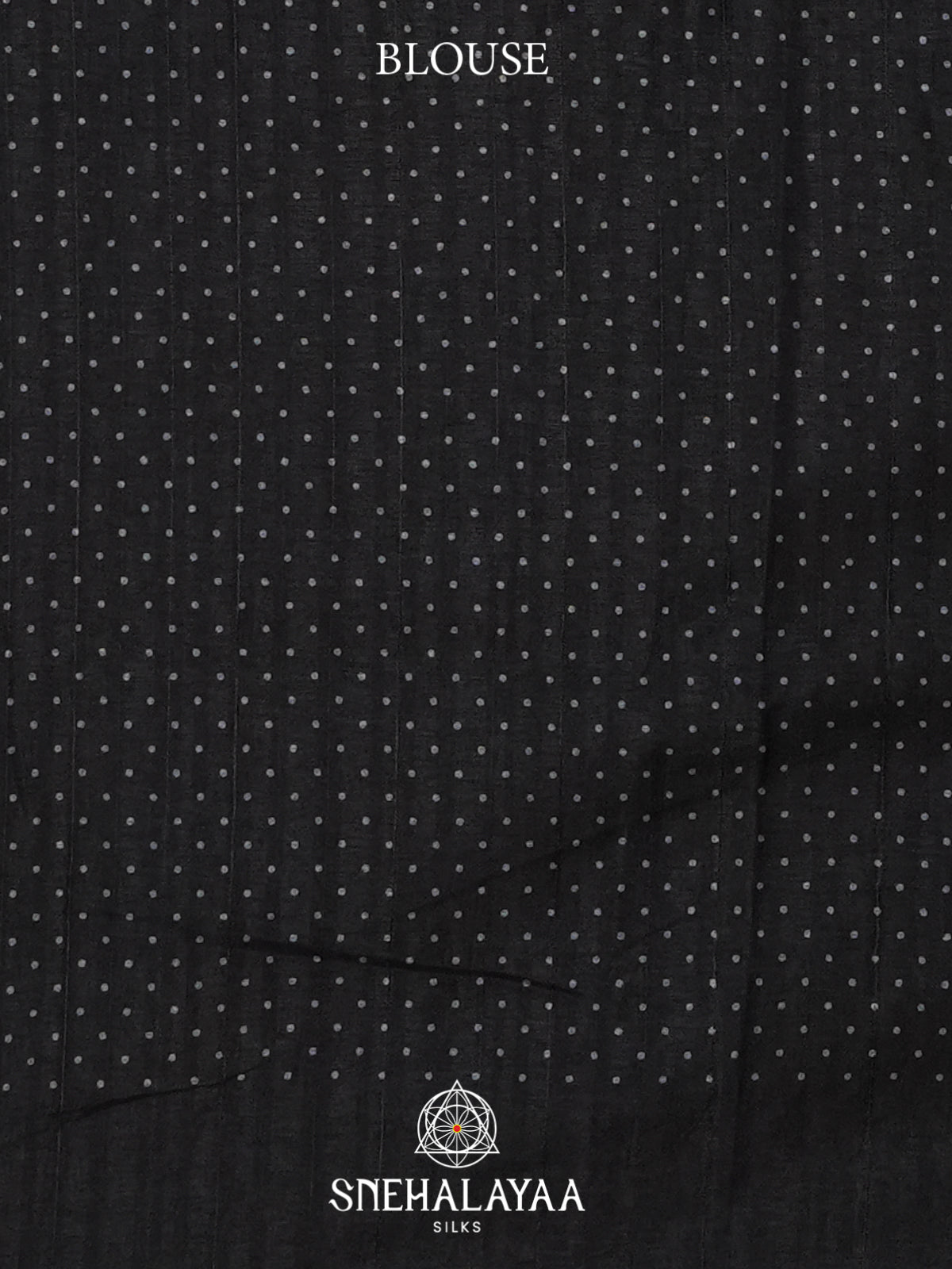 Black Tussar Saree