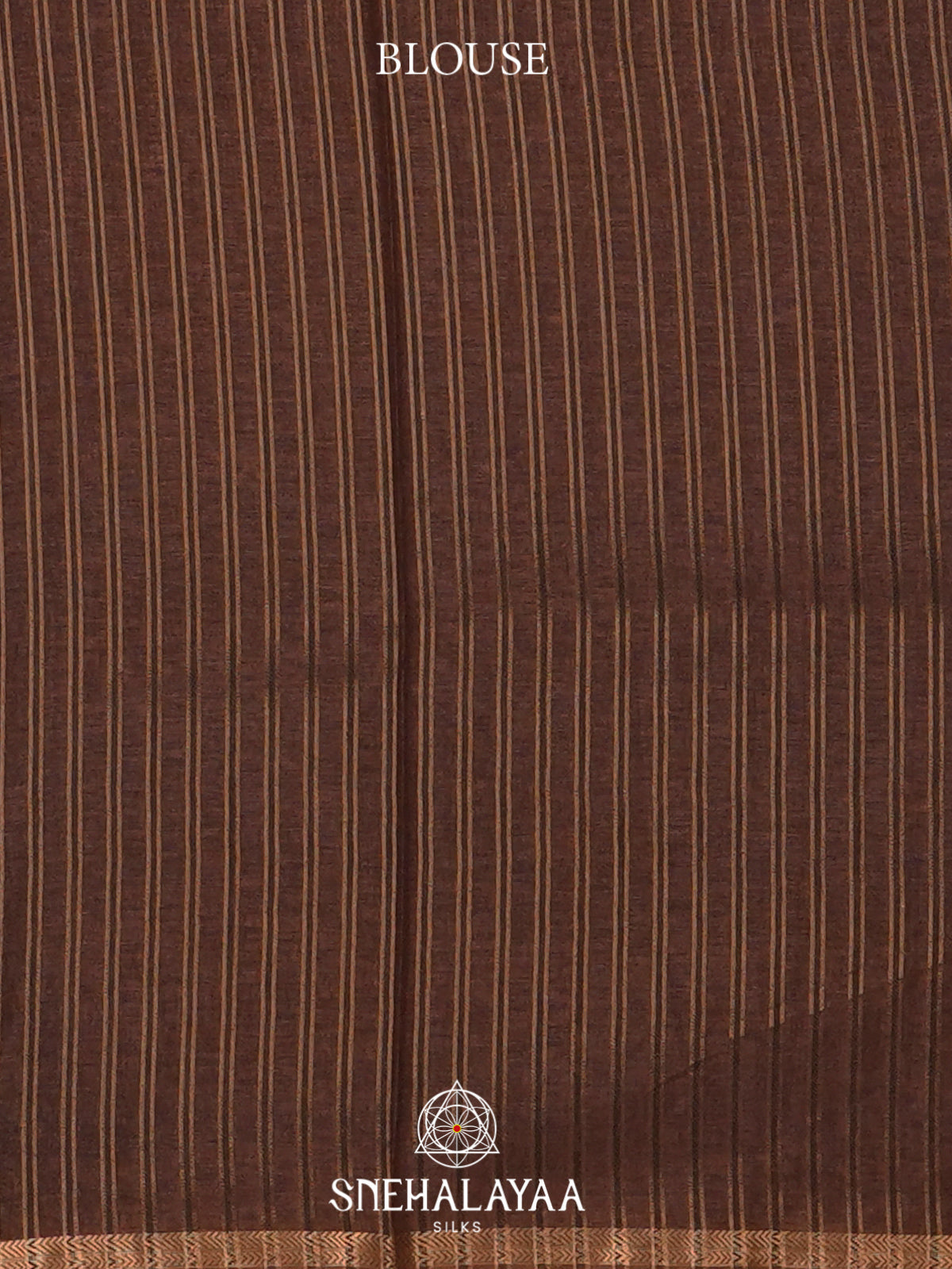 Brown Tussar Saree