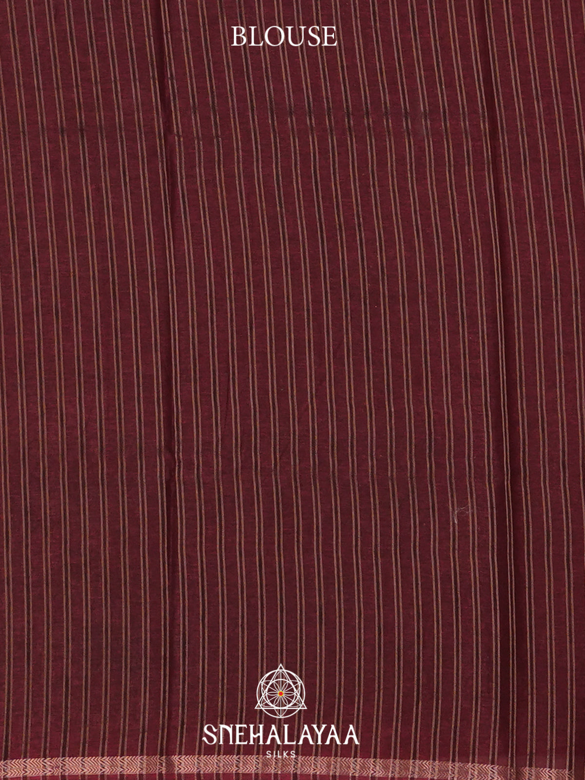 Maroon Tussar Saree
