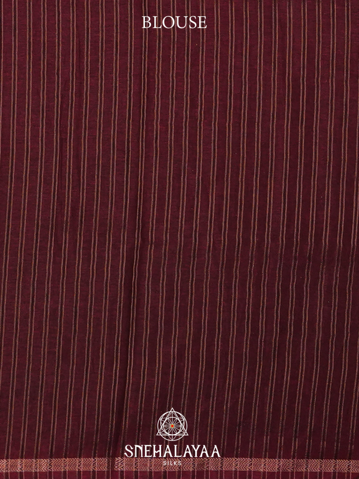 Maroon Tussar Saree