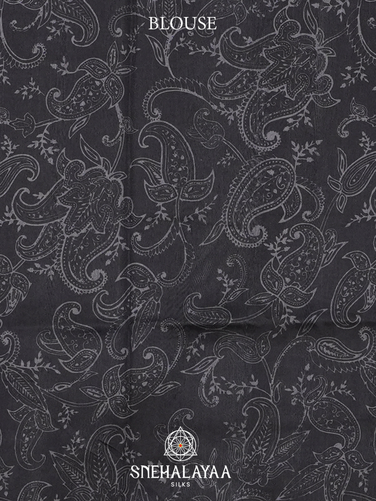Black Tussar Saree