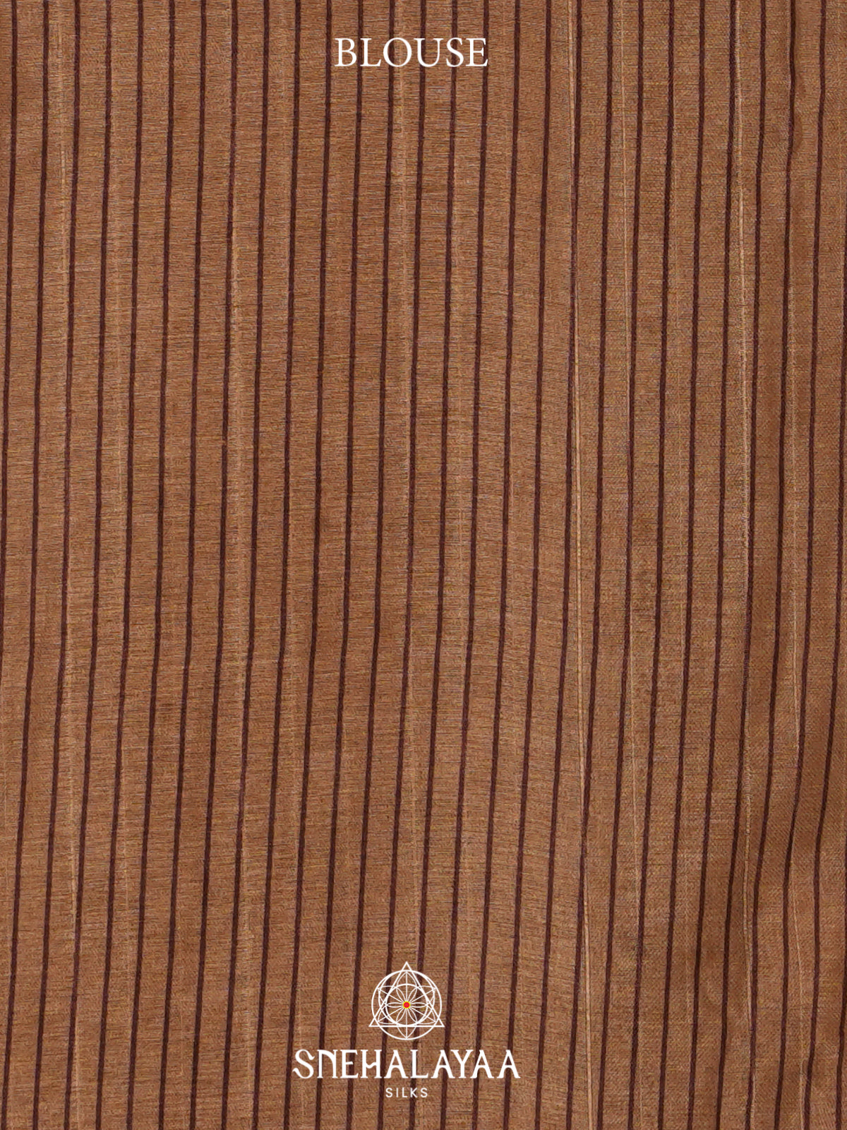 Brown Tussar Saree