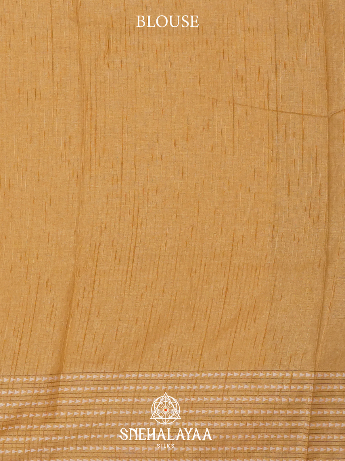 Yellow Tussar Saree