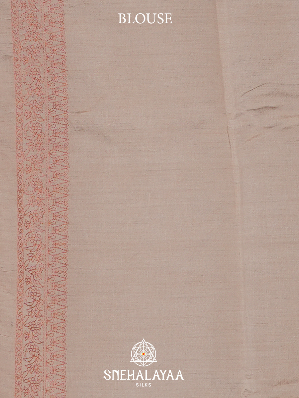 Beige Tussar Saree