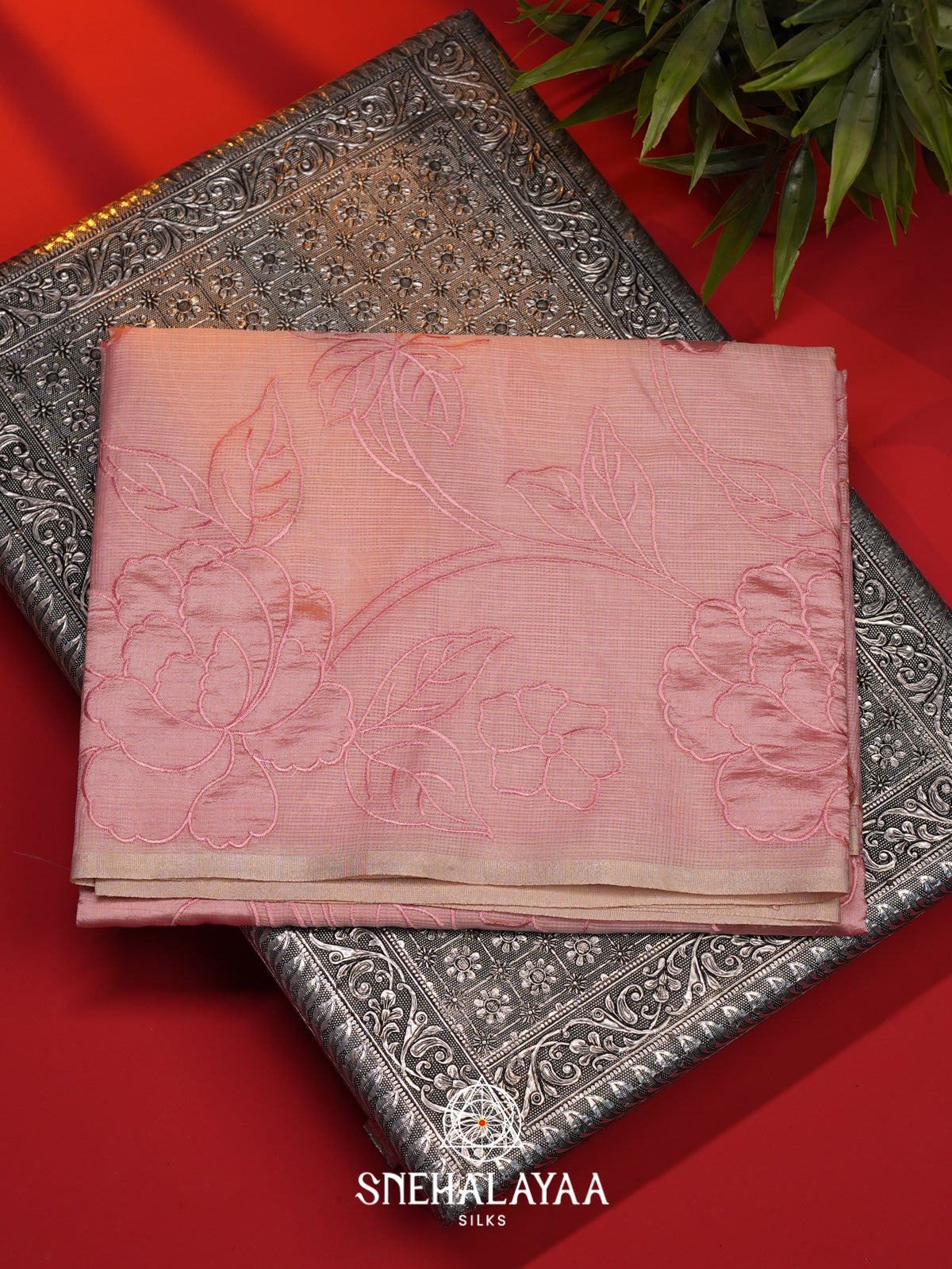 Pink Kota Saree
