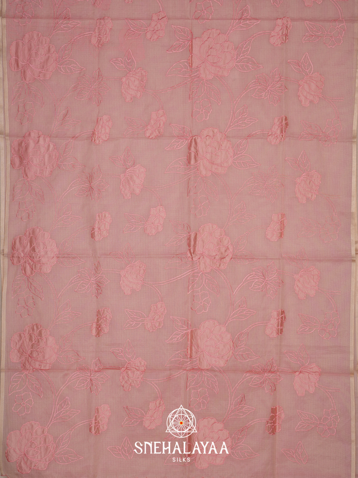 Pink Kota Saree