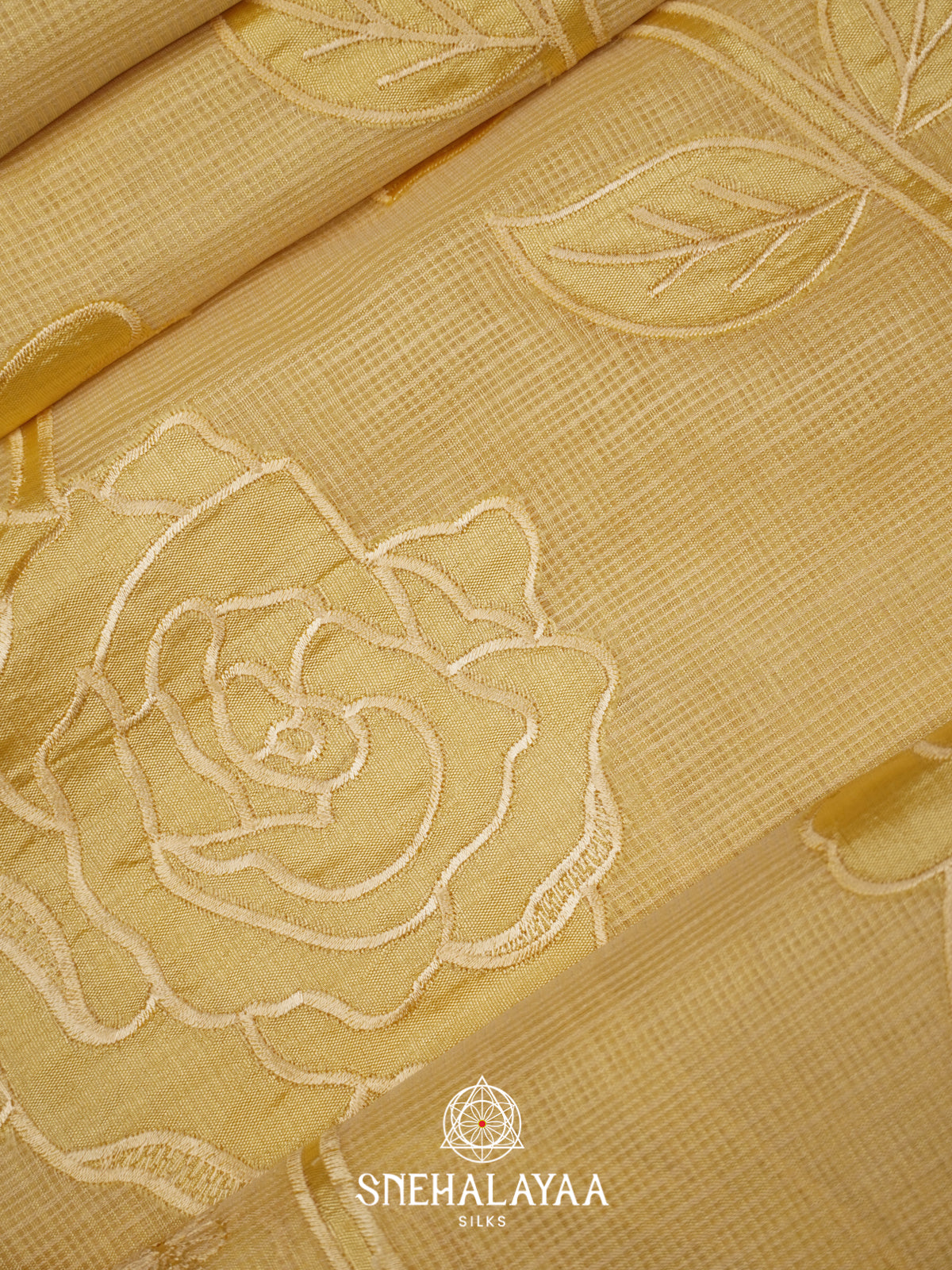 Yellow Kota Saree