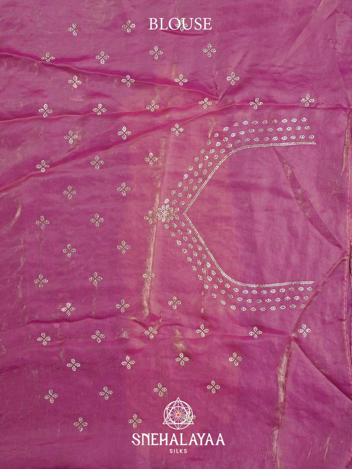 Pink Designer Saree