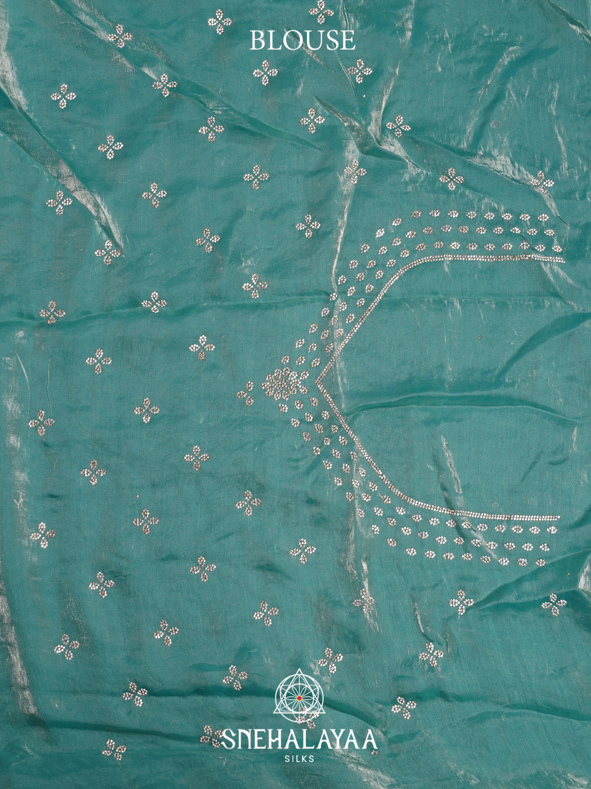 Blue Designer Saree