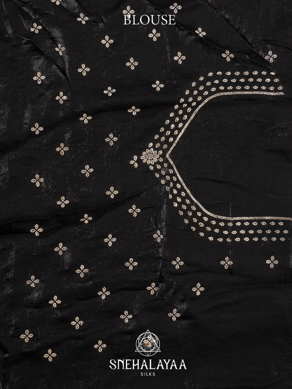 Black Designer Saree
