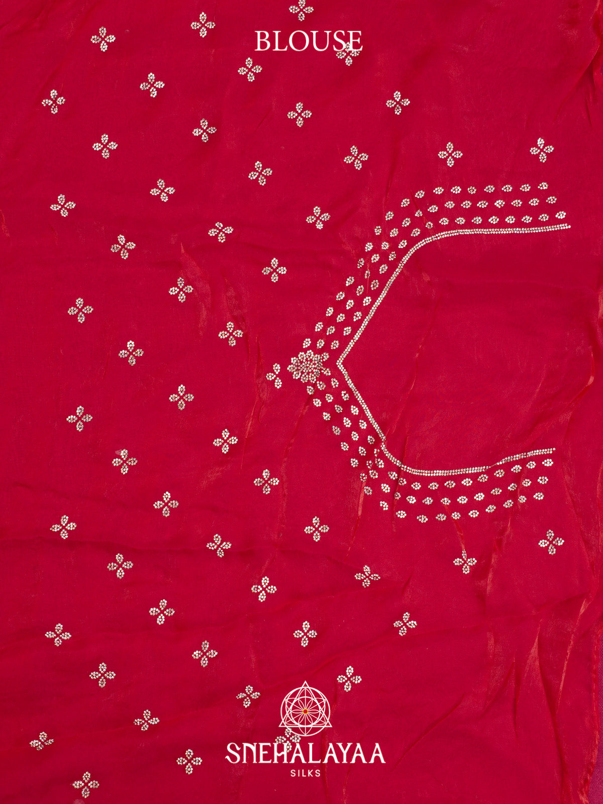 Rani Pink Designer Saree