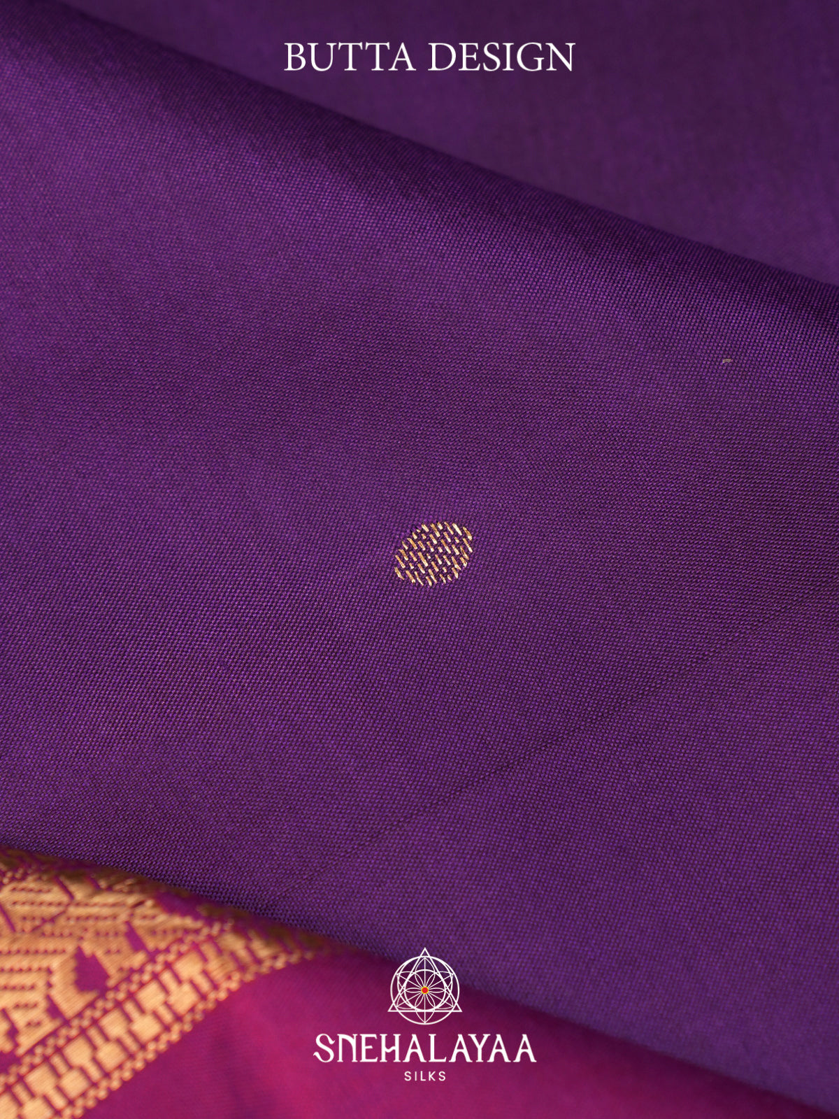 Purple Kanjivaram Silk Saree