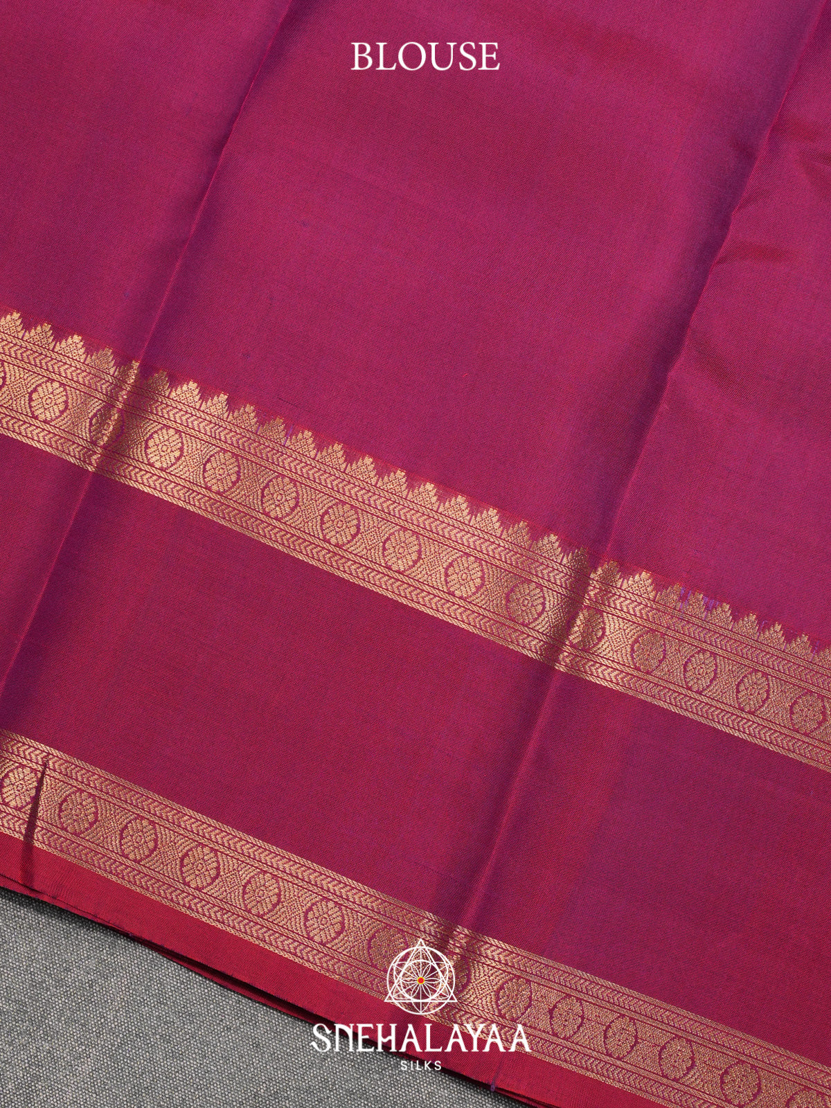 Grey Kanjivaram Silk Saree