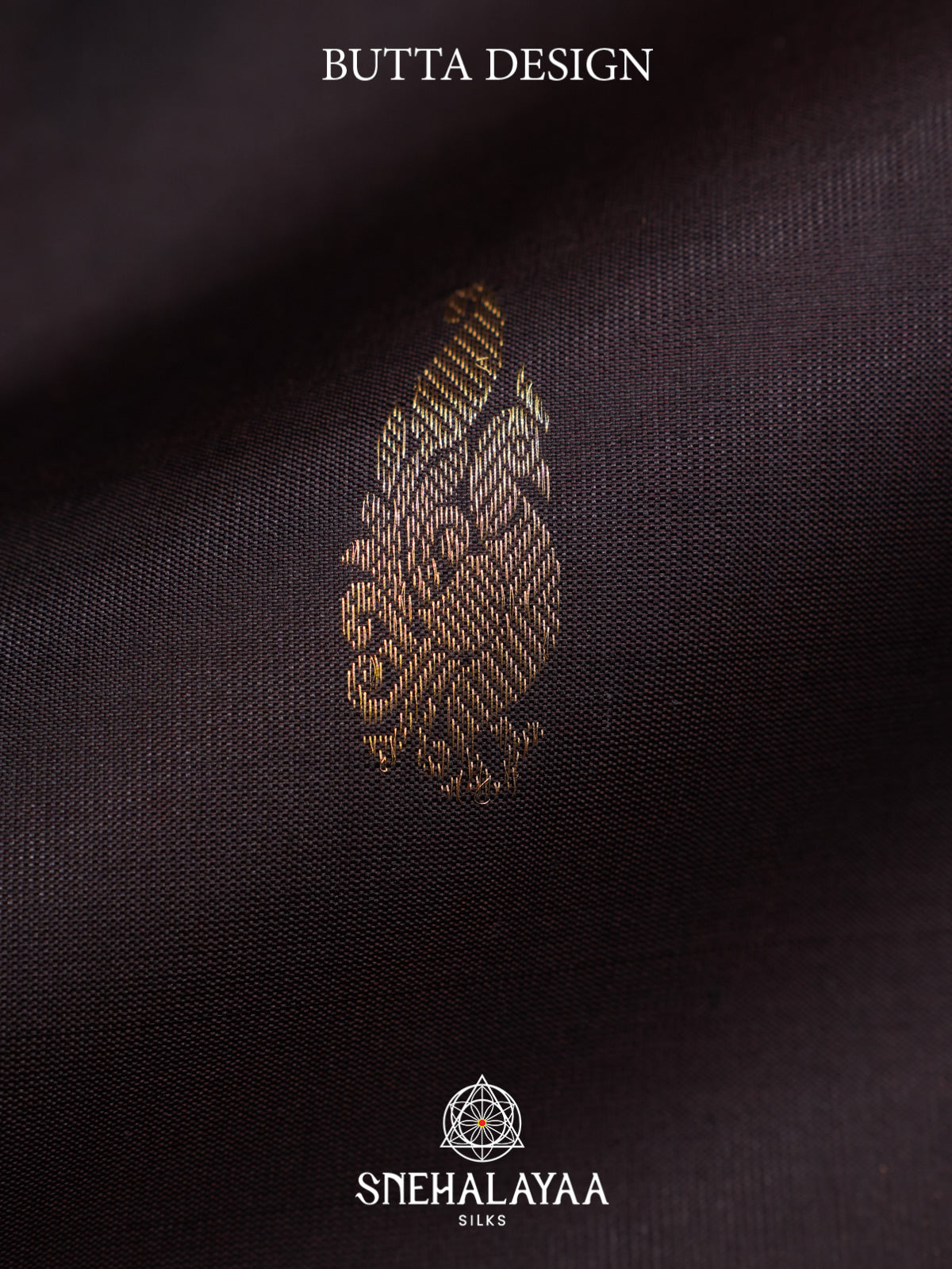 Black Kanjivaram Silk Saree