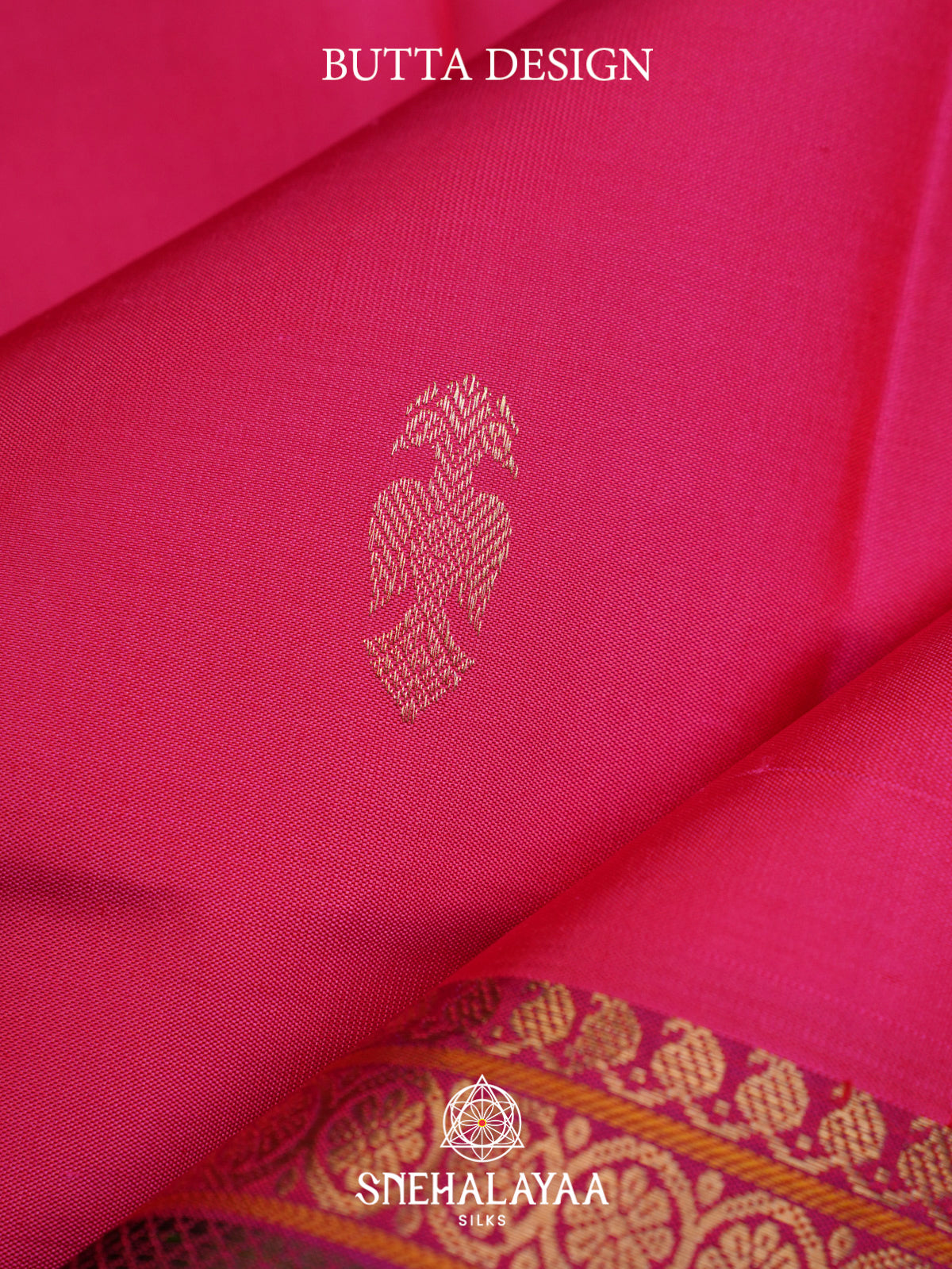 Pink Kanjivaram Silk Saree