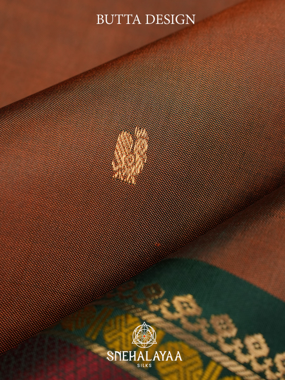 Brown Kanjivaram Silk Saree