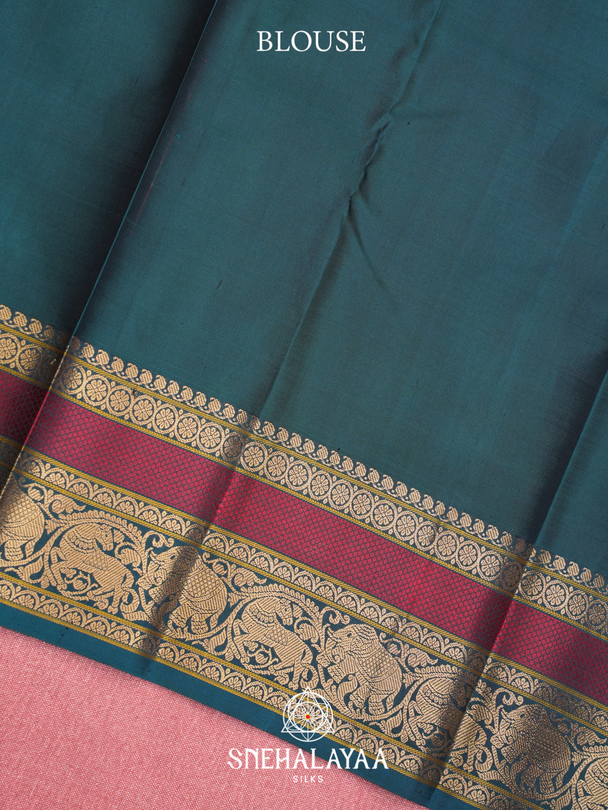 Maroon Kanjivaram Silk Saree