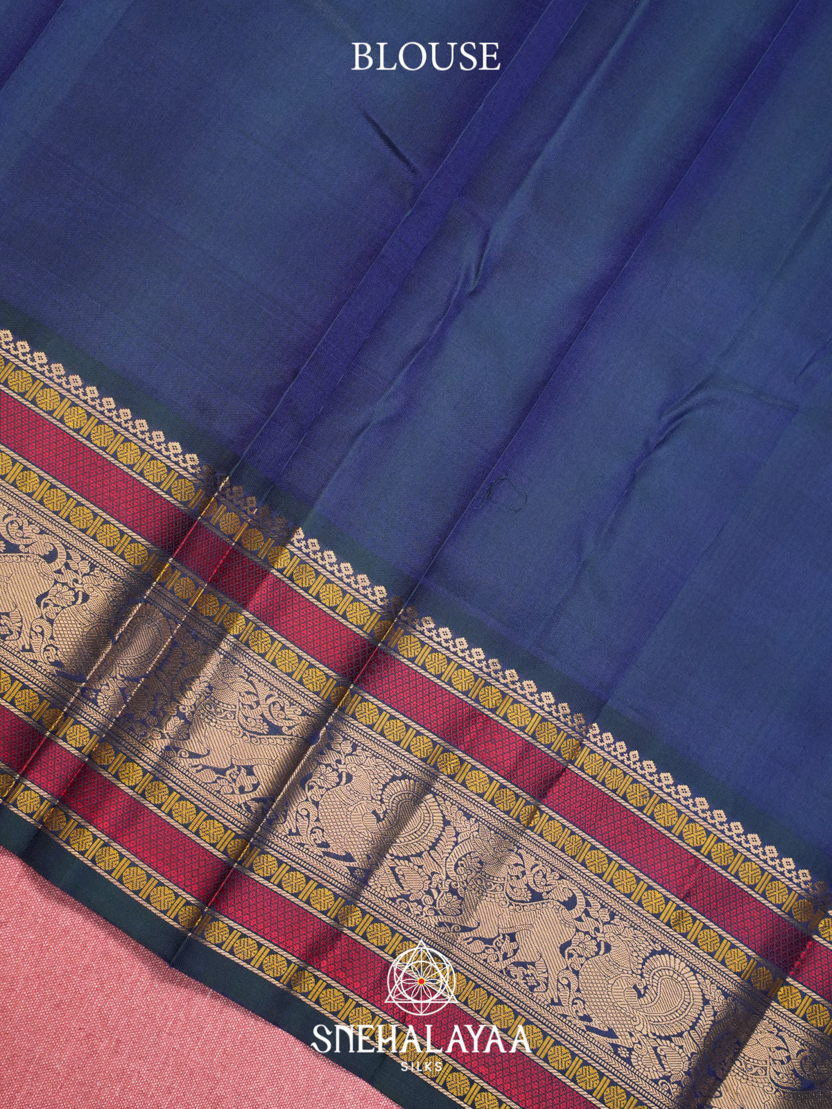 Purple Kanjivaram Silk Saree