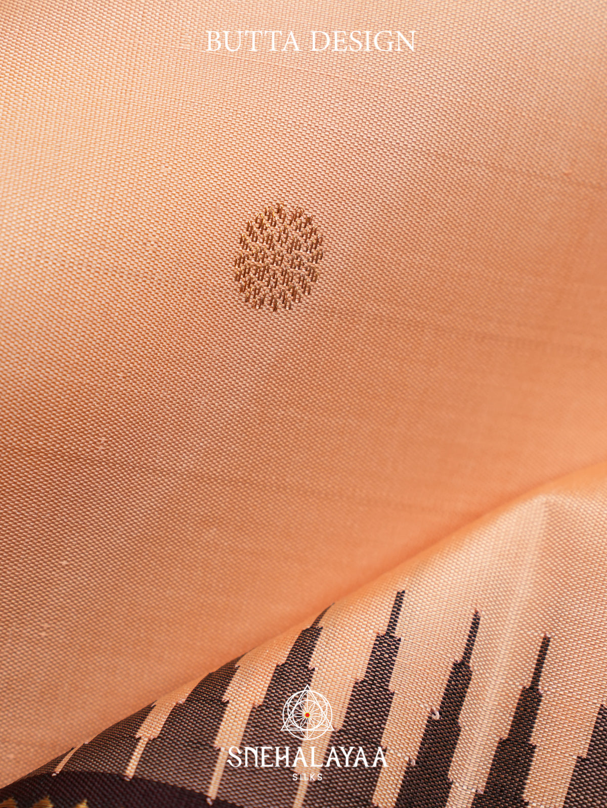 Cream Kanjivaram Silk Saree