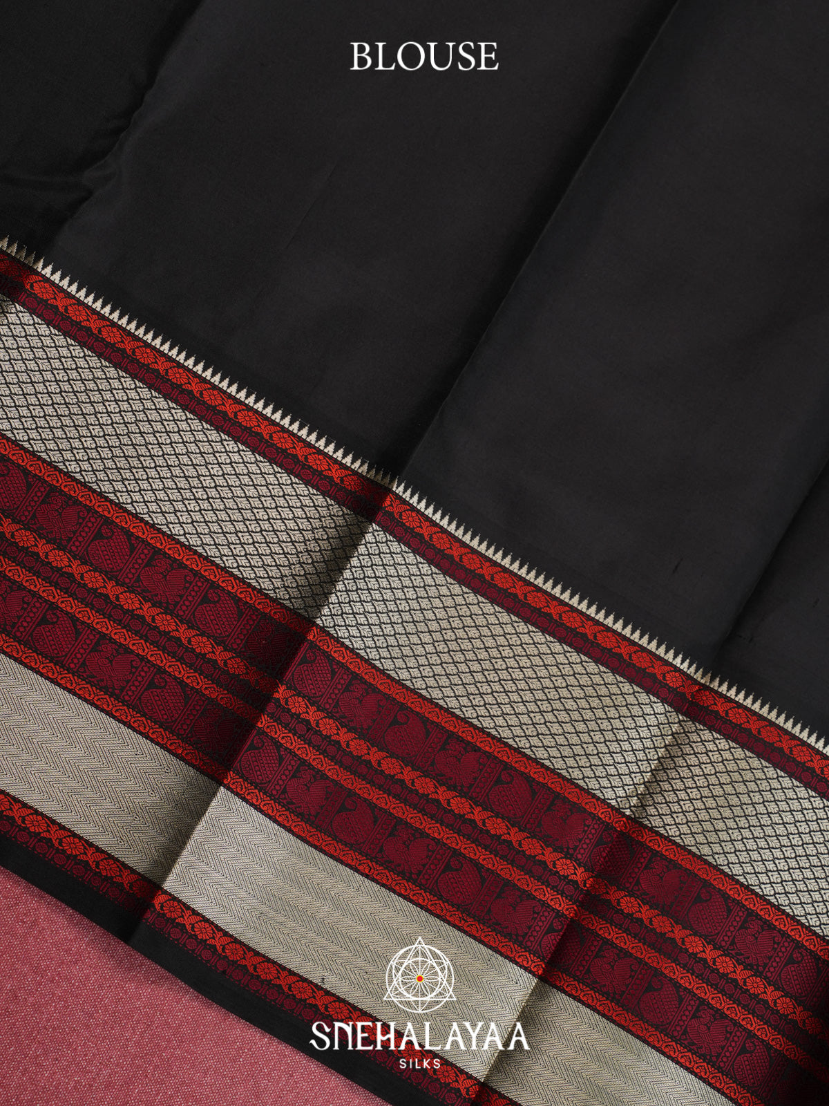Blue Kanjivaram Silk Saree