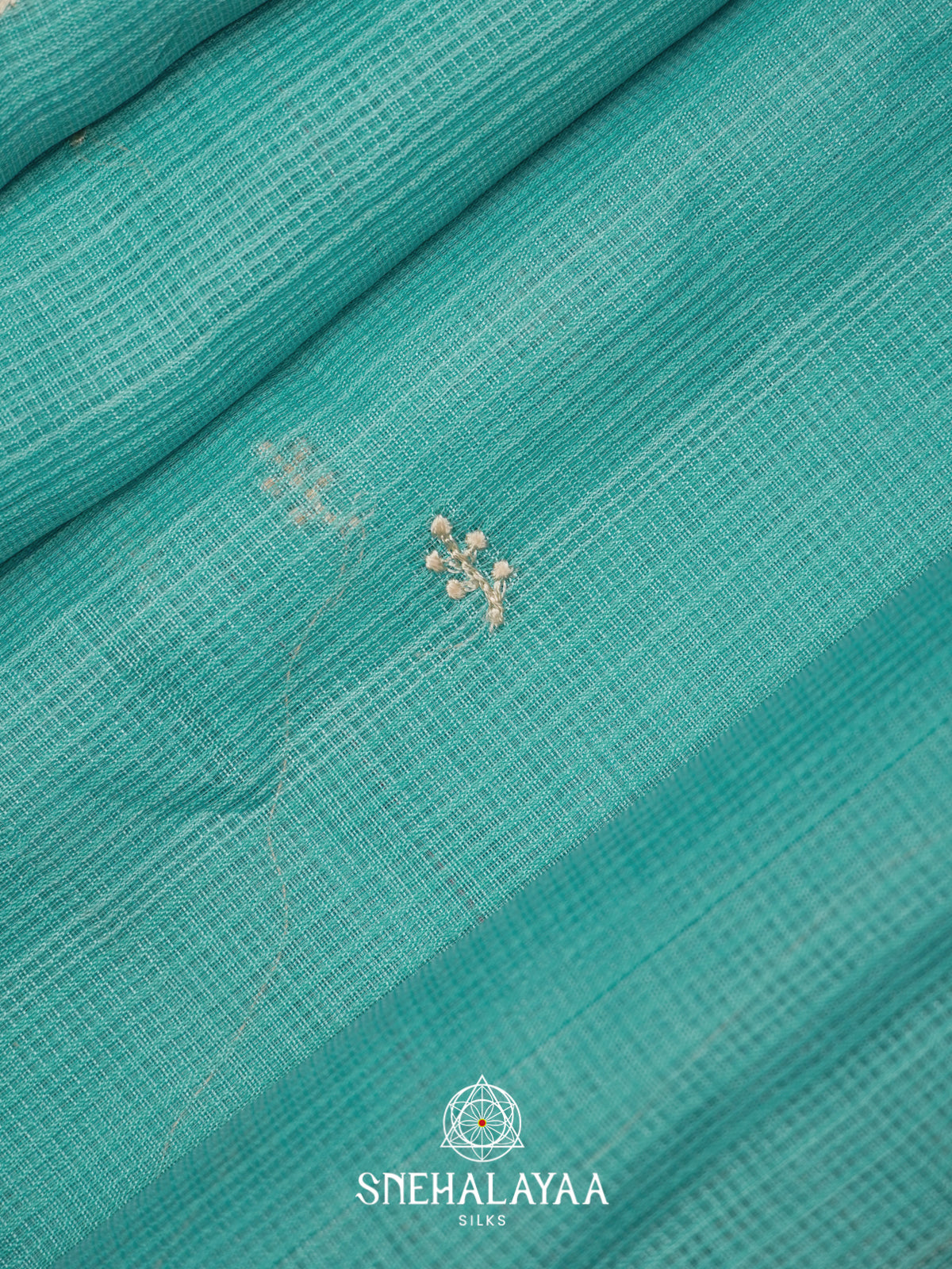 Blue Kota Saree