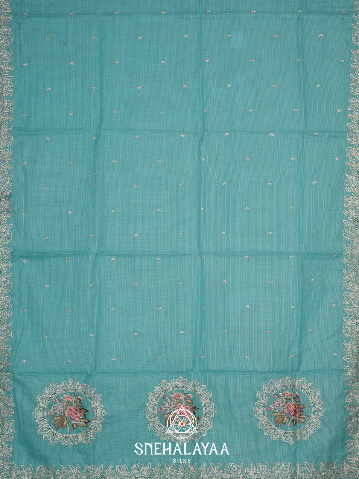 Blue Kota Saree