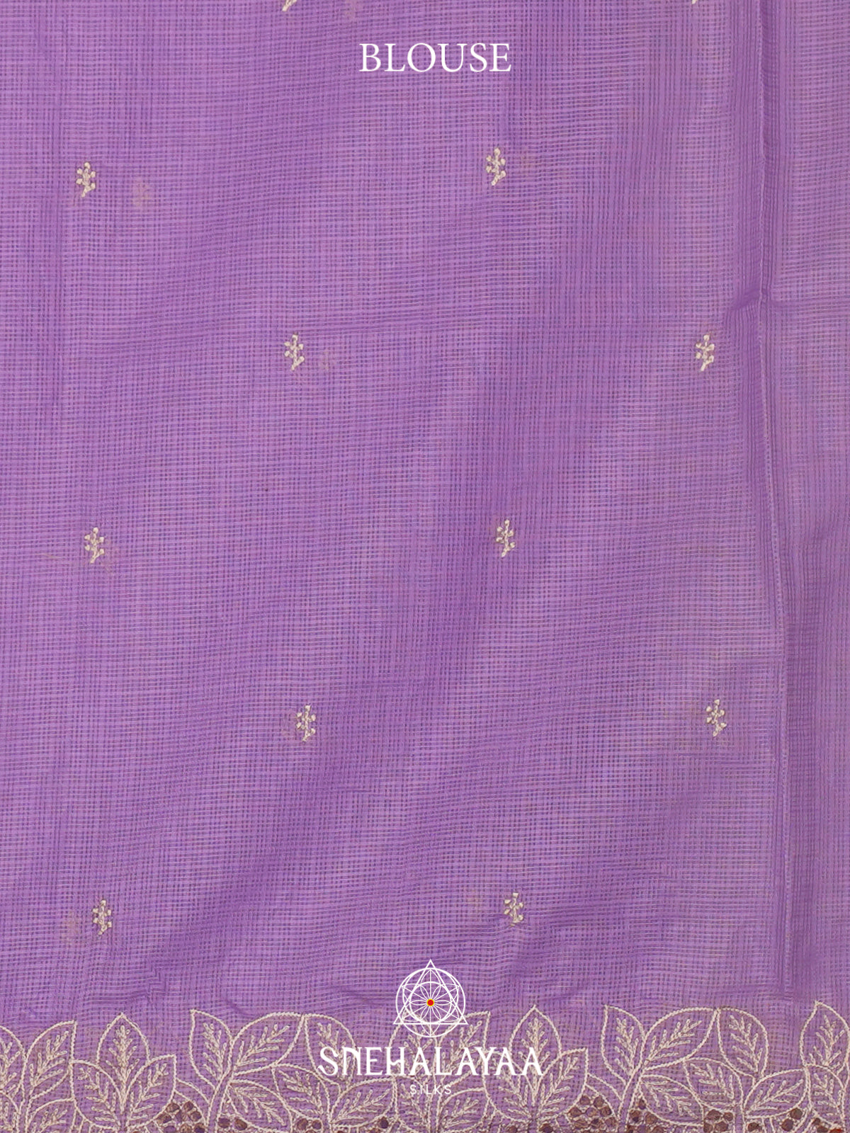 Lavender Kota Saree