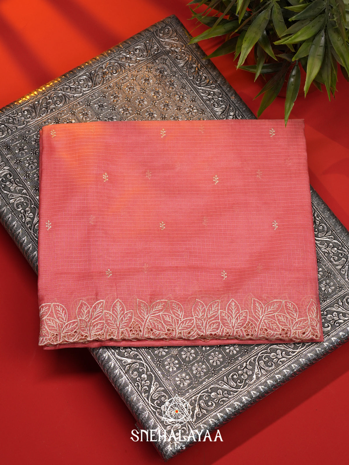 Pink Kota Saree