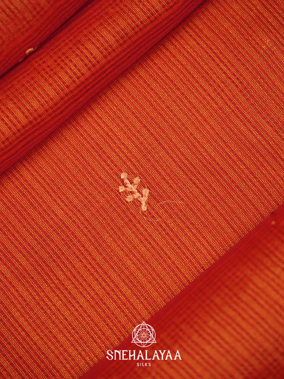Orange Kota Saree