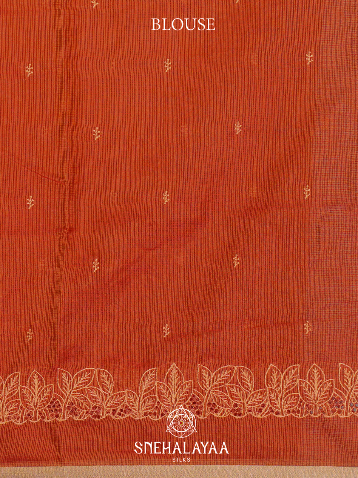 Orange Kota Saree