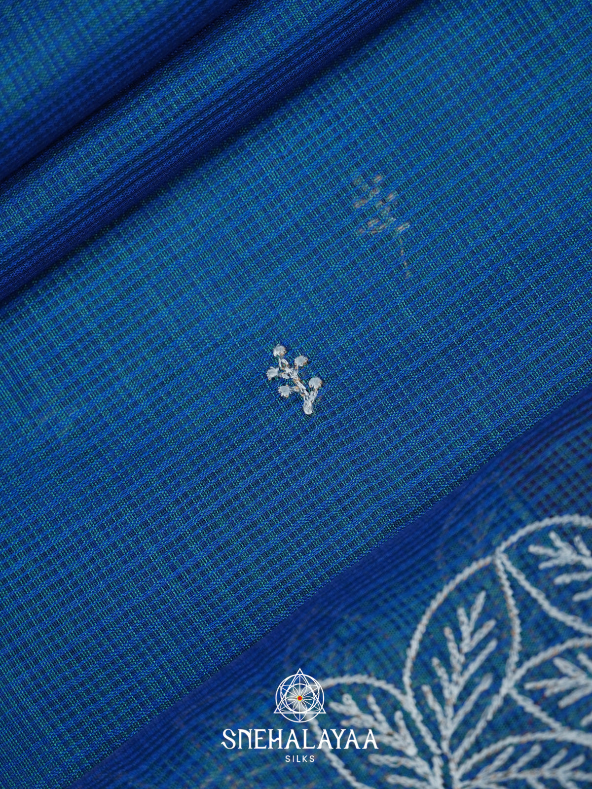 Blue Kota Saree