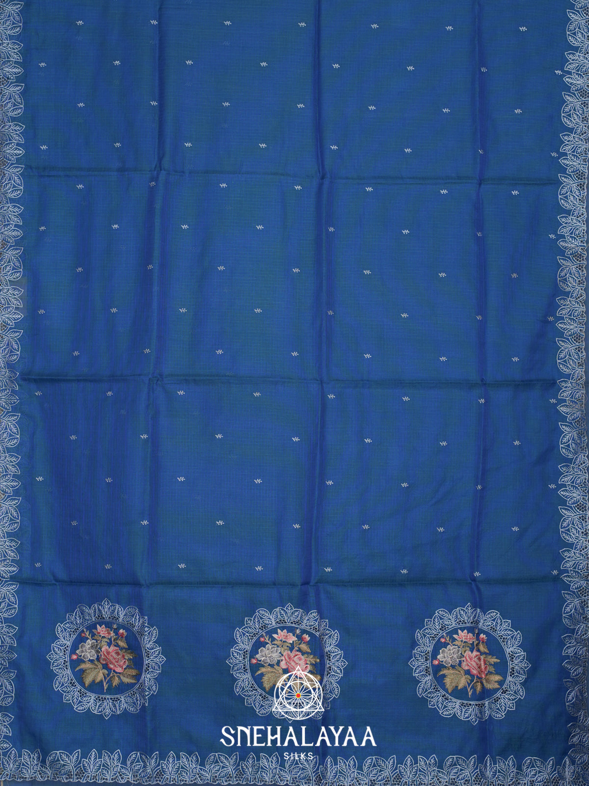 Blue Kota Saree