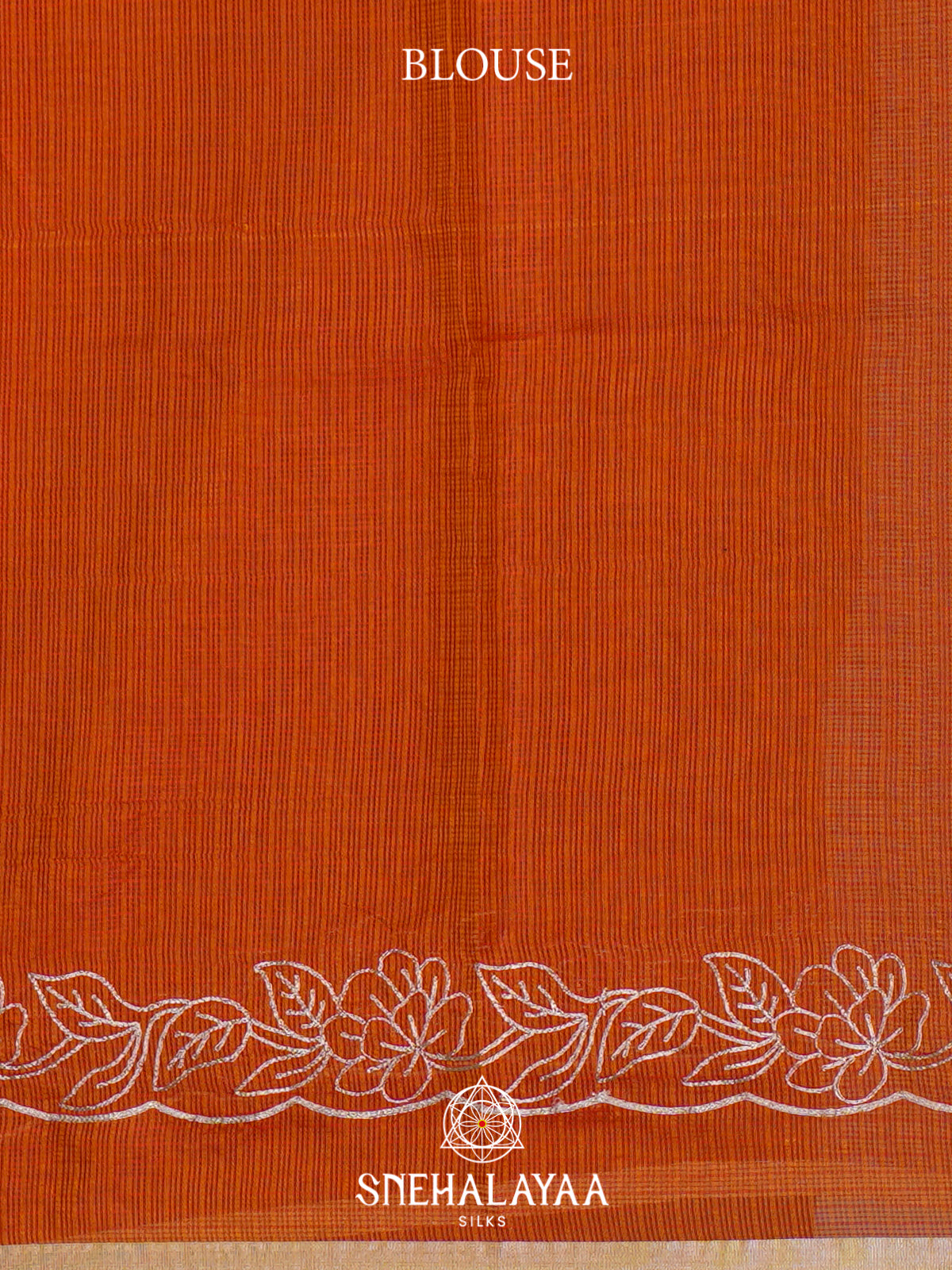 Orange Kota Saree