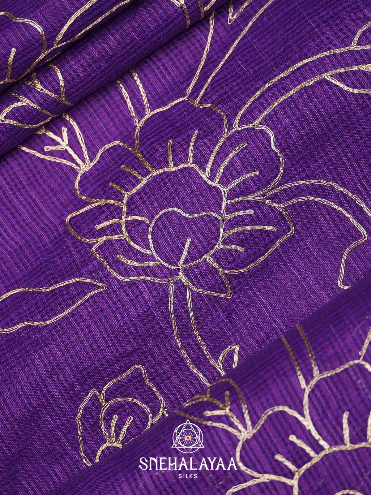 Violet Kota Saree