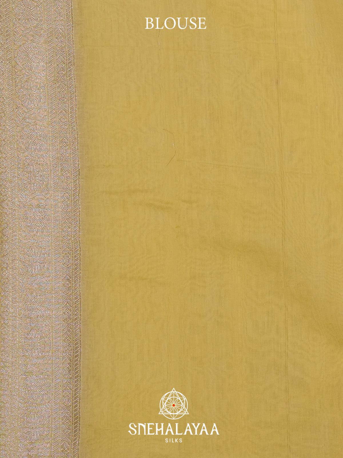 Yellow Chanderi Saree