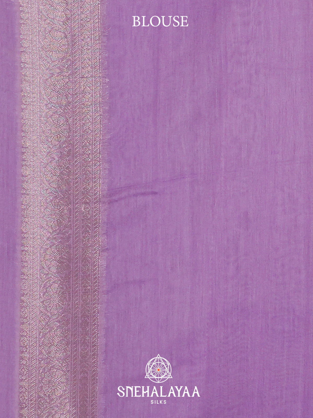 Lavender Chanderi Saree