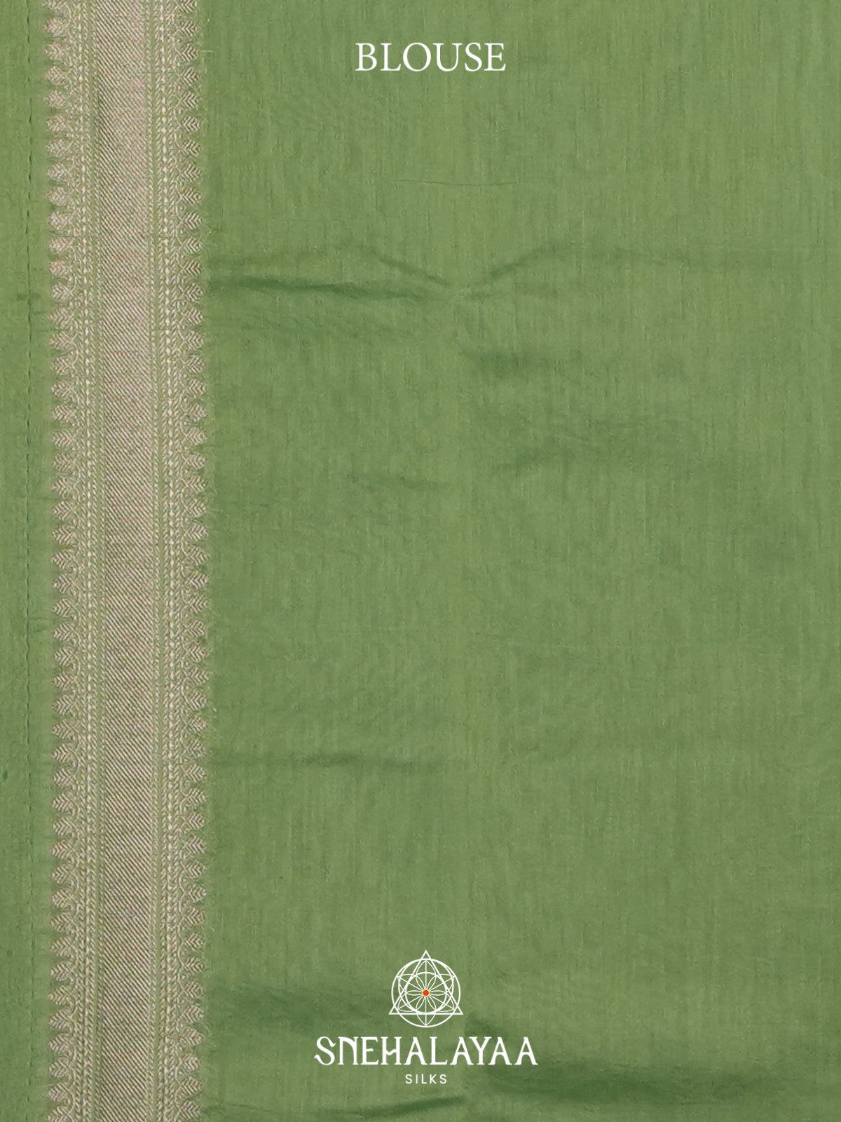 Sage Green Chanderi Saree