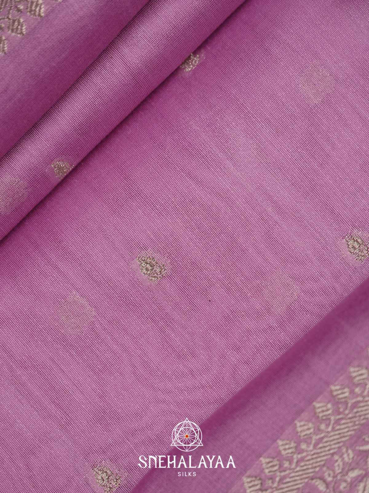 Mauve Chanderi Saree
